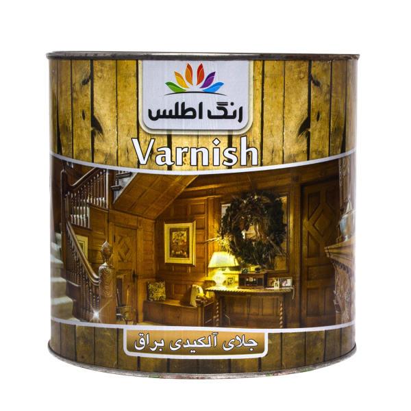 جلا آلکیدی براق رنگ اطلس کد 2 وزن 170 گرم